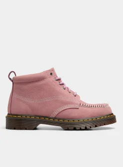 Lowell Chukka dusty pink boots
