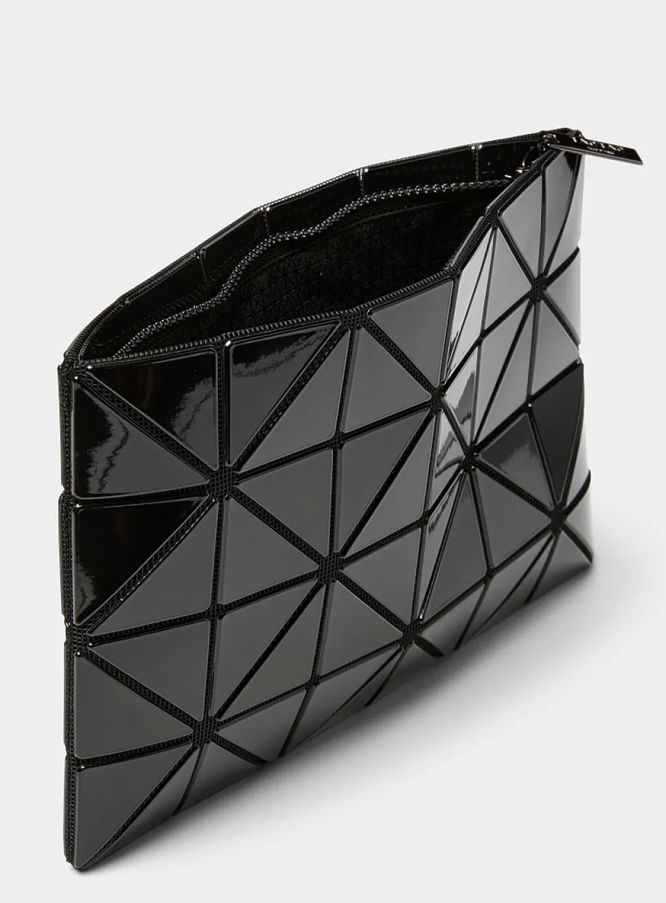 Lucent two-tone pouch