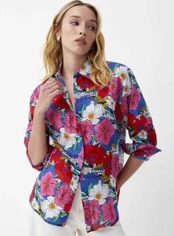 Lush bloom loose shirt