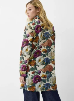 Lush bloom ultra-long shirt