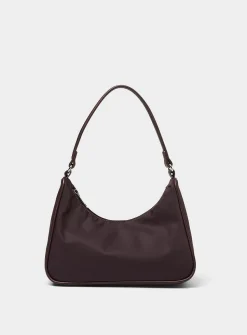 Luxurious fabric shoulder bag
