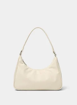 Luxurious fabric shoulder bag