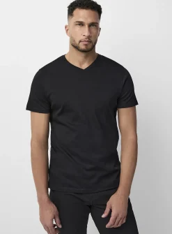 Luxurious Pima cotton V-neck T-shirt