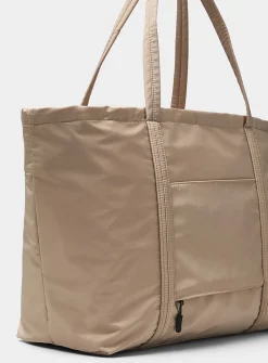 Luxury fabric weekender bag