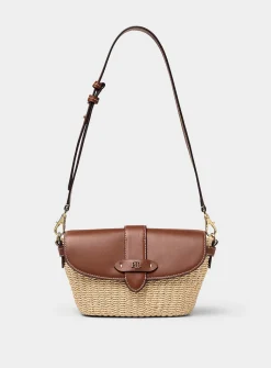 Lynden basketweave small shoulder bag