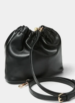 Marbled bead handle evening bag