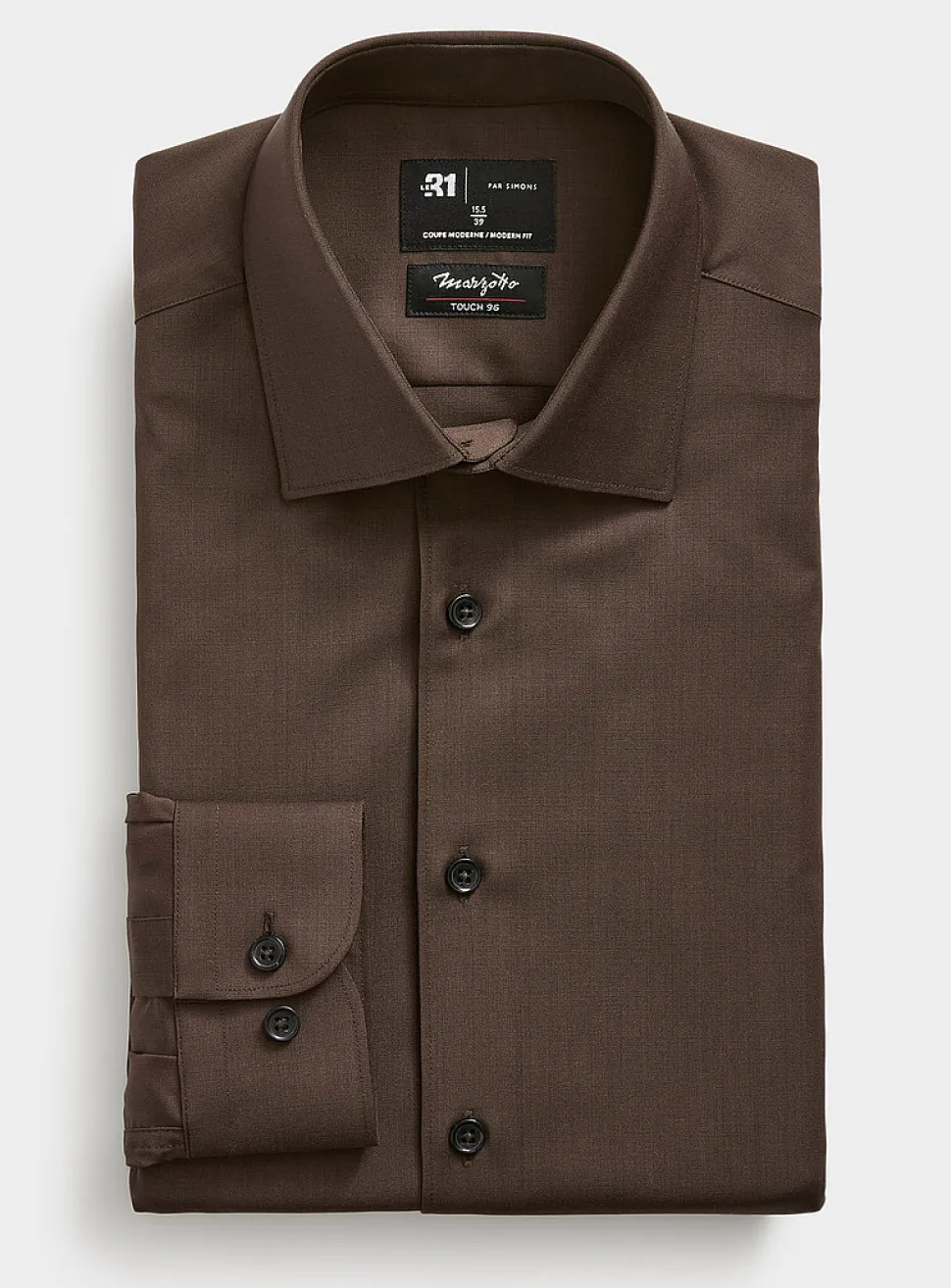 Marzotto Touch 96 pure wool shirt
