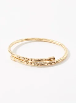 Metallic bangle