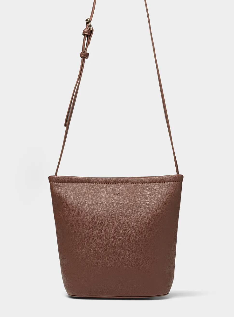 Mia small textured bucket bag