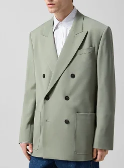 Michael sage double-breasted blazer