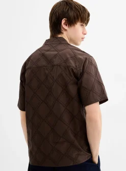 Milo diamond embroidery shirt