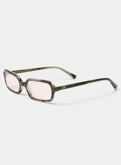 Milo narrow rectangular reading glasses