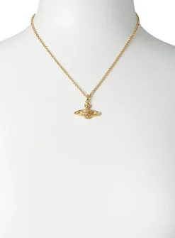 Mini bas relief pendant necklace