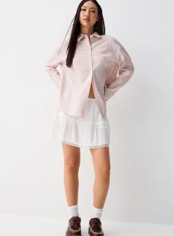 Mini-check shirt
