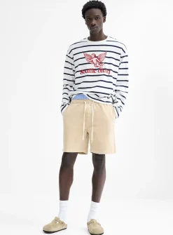 Mini-corduroy easy short