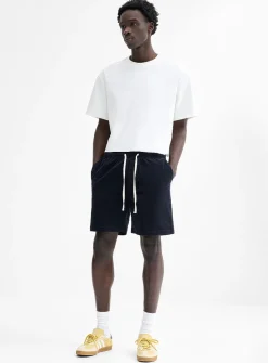 Mini-corduroy easy short