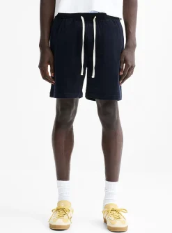 Mini-corduroy easy short