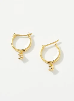 Mini crystal earrings