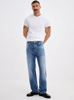 Minimalist blue jean