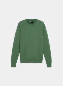 Minimalist crew-neck sweater