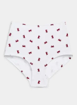 Minimalist high-waist boyshort