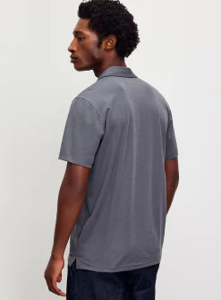 Minimalist jersey polo