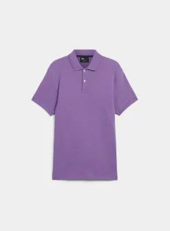 Minimalist piqué polo