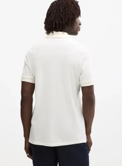 Minimalist piqué polo
