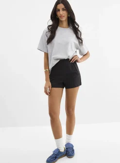 Minimalist stretch dress mini short