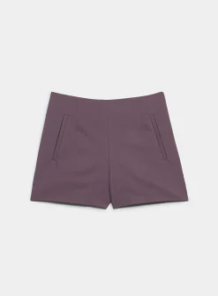 Minimalist stretch dress mini short