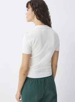 Mini-ribbing polo
