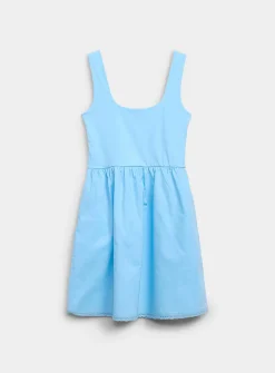 Mixed media short dress