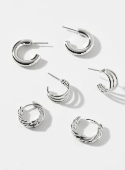Mixed metallic hoops
