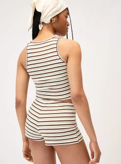 Mixed stripes micro-short