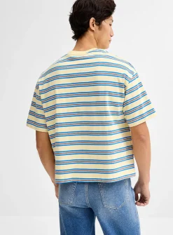 Mixed stripe T-shirt
