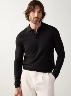 Modal knit polo
