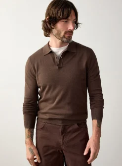 Modal knit polo