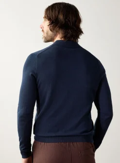 Modal knit polo