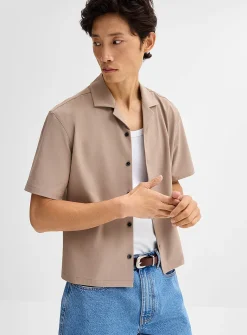 Modern camp shirt