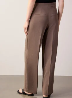 Moderne textured crepe pant