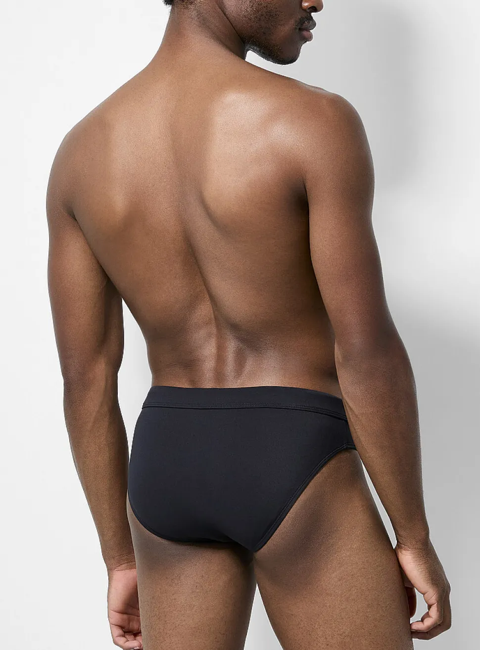 Monochrome swim brief