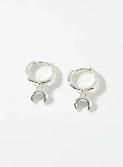 Moon earrings