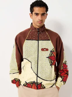 Mosaic track jacket