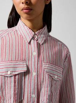 Nath tie-up cotton voile blouse