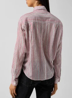 Nath tie-up cotton voile blouse