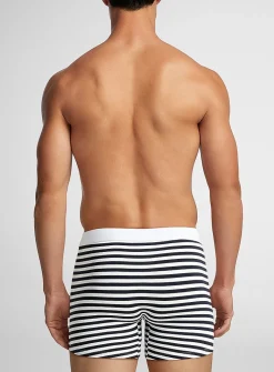 5" nautical stripes boxer brief