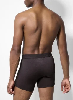 5" neutral-hued stretch boxer brief