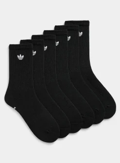 Neutral ribbed socks