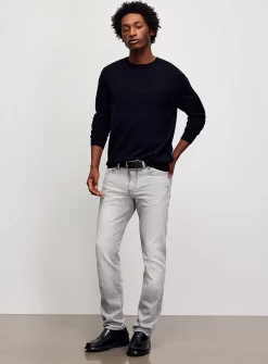 Nick bleached ash-grey jean