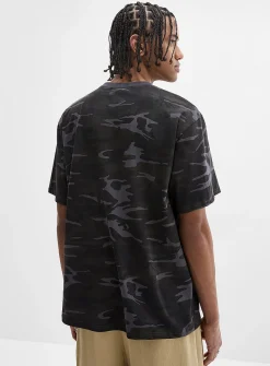 Nirvana camo T-shirt